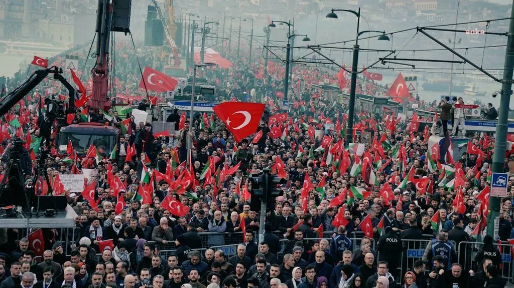 Çağdaş yaşamı destekleme derneği (çydd), filistin’e destek gösterilerinde ve sosyal medyada yapılan hilafet çağrılarına tepki gösterdi