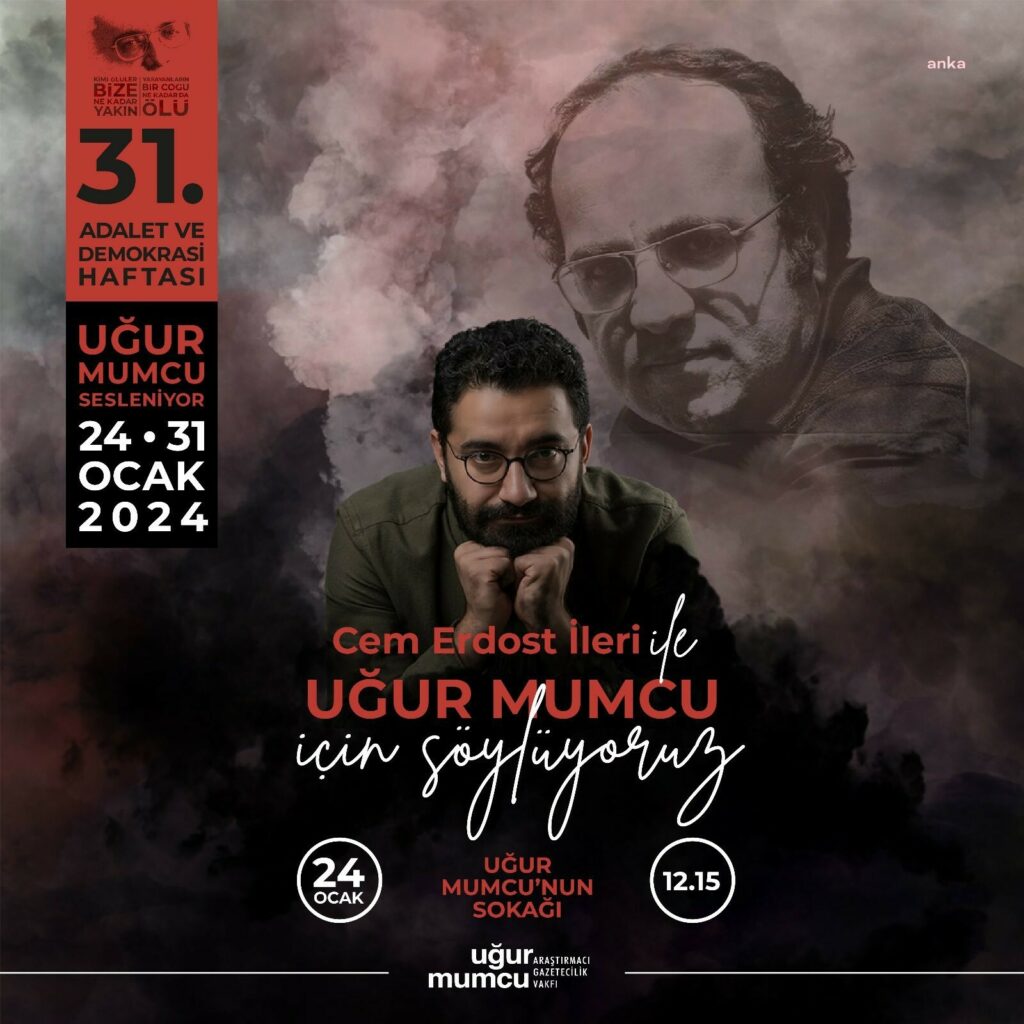 Uğur mumcu anılıyor