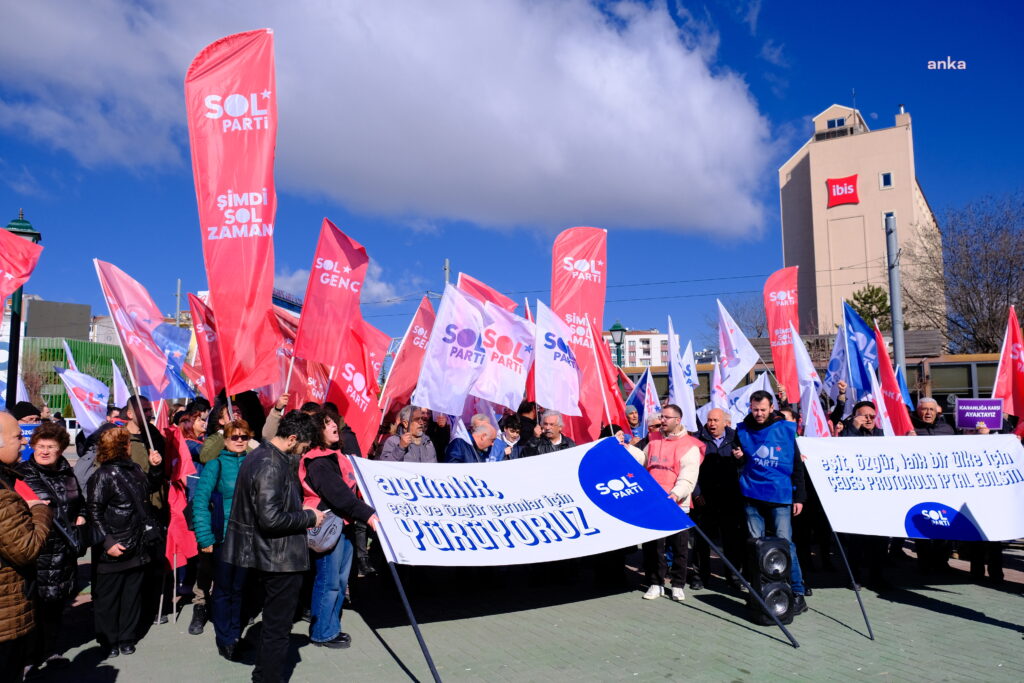 Sol parti'den eskişehir'de yürüyüş