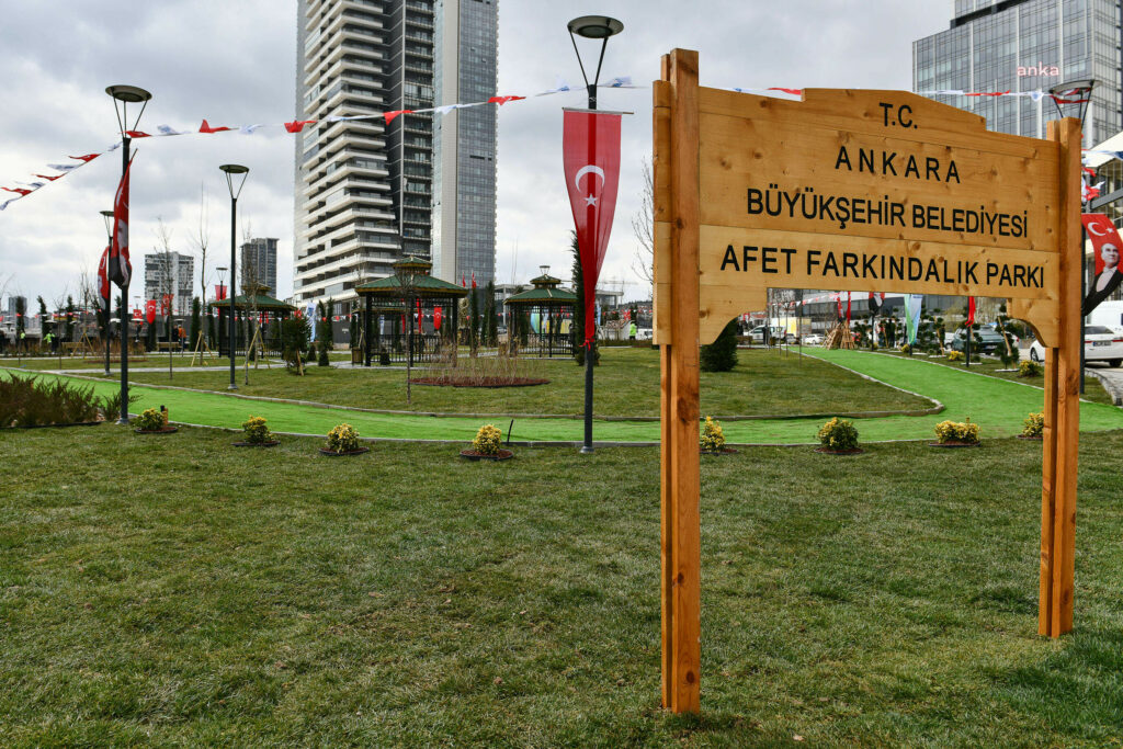 Ankara büyükşehir'den afet farkındalık parkı