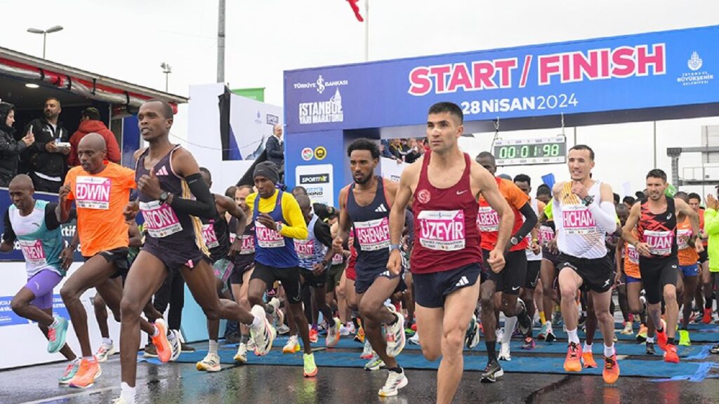 İstanbul yarı maratonu'na rekor katılım