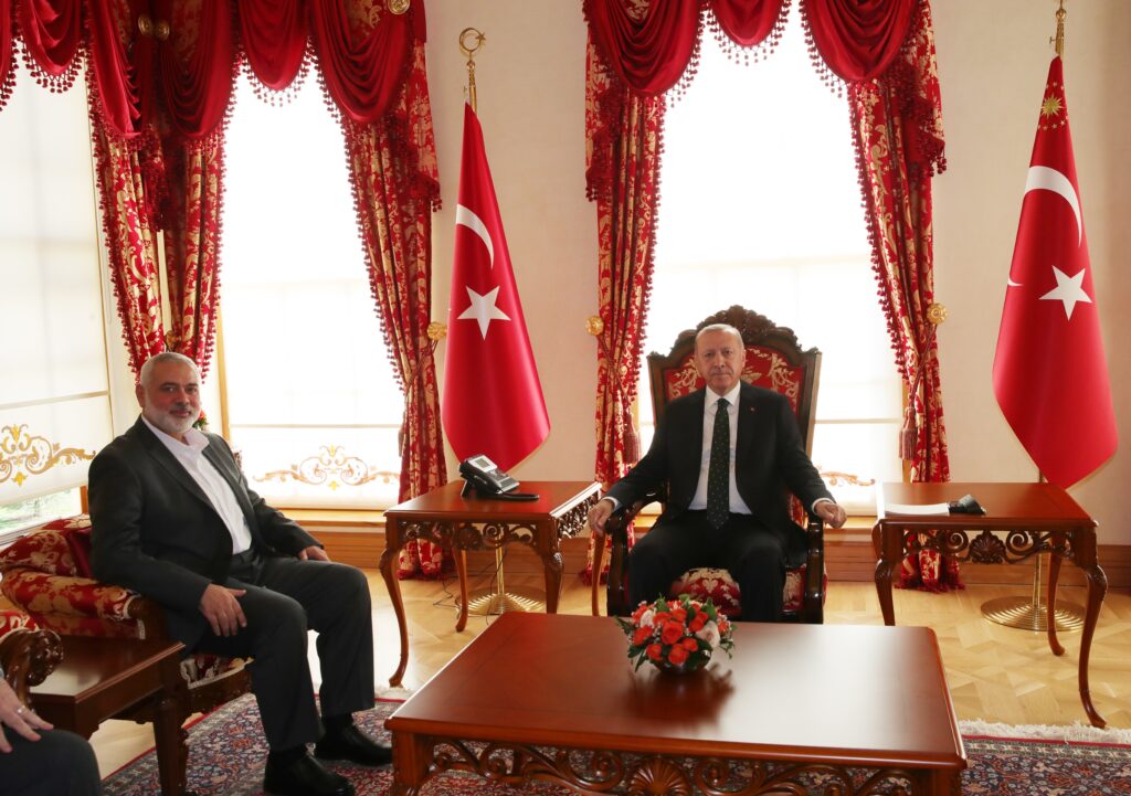 Cumhurbaşkanı erdoğan, haniye ile görüştü