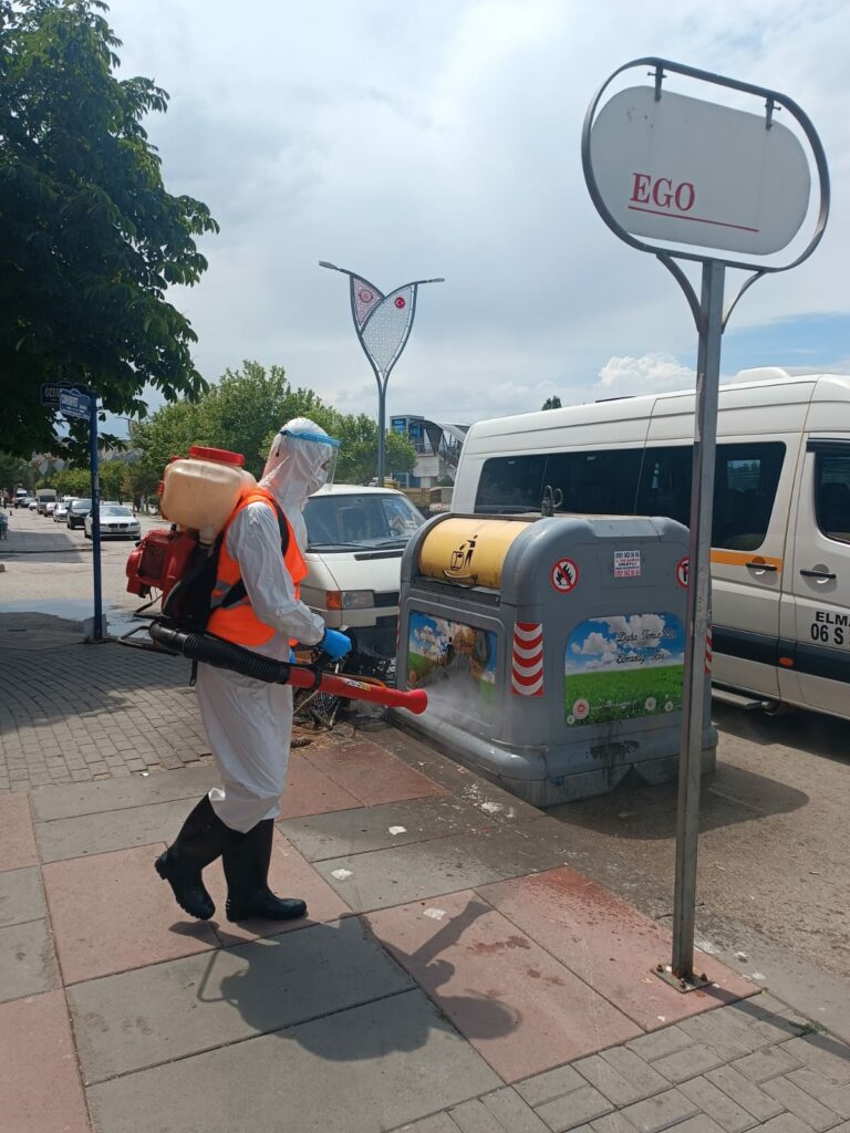 Elmadag belediyesi ilaclama haberi 2