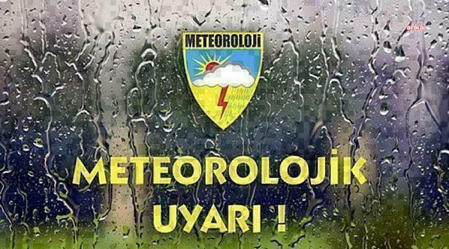 Meteoroloji'den 20 il için kuvvetli yağış uyarısı