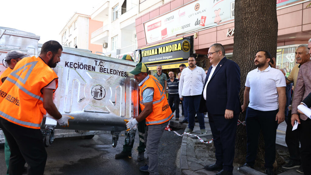 Keçiören, yıllar sonra konteynere kavuştu