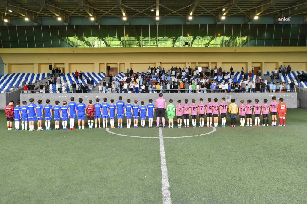 Ankara büyükşehir, u11 futbol turnuvası düzenledi