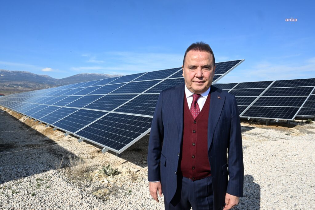 Antalya büyükşehir enerjisini güneşten alıyor