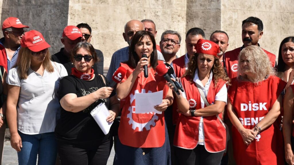 Di̇sk'ten ankara'da geçinemiyoruz eylemi