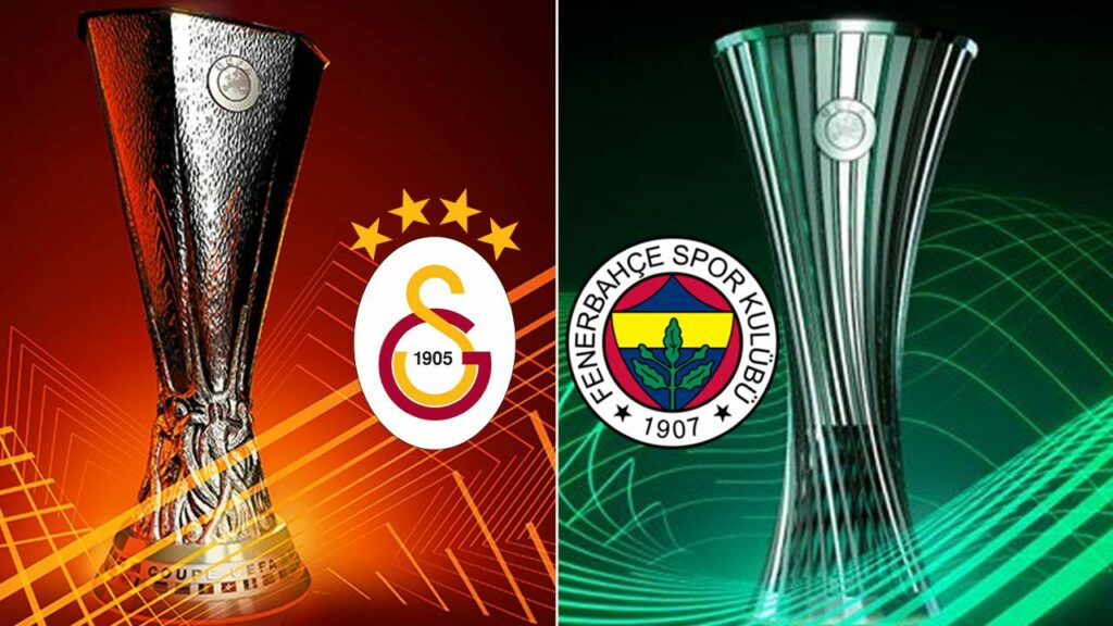 Galatasaray ve fenerbahçe'nin rakipleri belli oldu