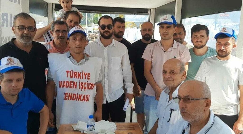 Ordu fatsa'da tolsa fabrikası işçilerinin grevi sürüyor