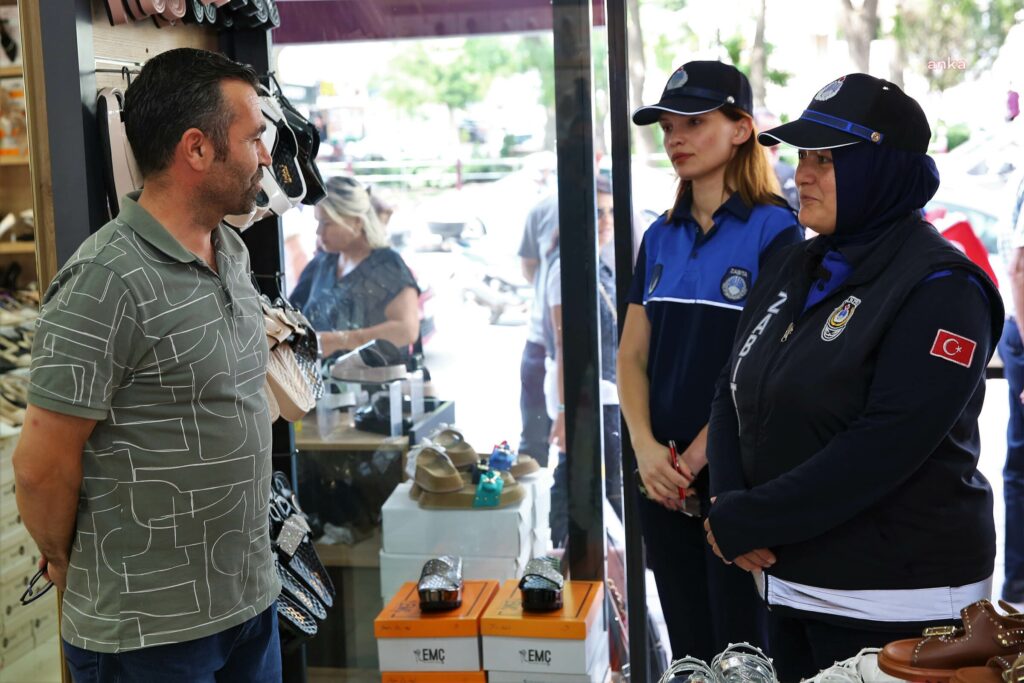 Keçiören zabıtasından esnafa ziyaret