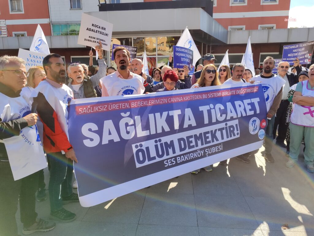 Ses’ten “yenidoğan çetesi” protestosu