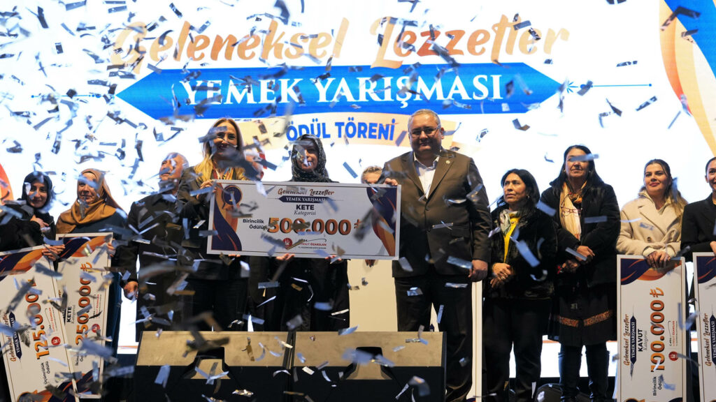 Noter huzurunda düzenlenen yemek yarışmasında mutlu son