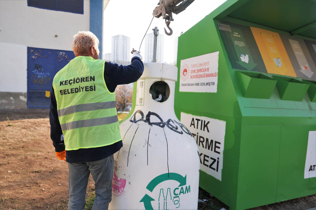 Keçiören'den geri dönüşüme büyük katkı