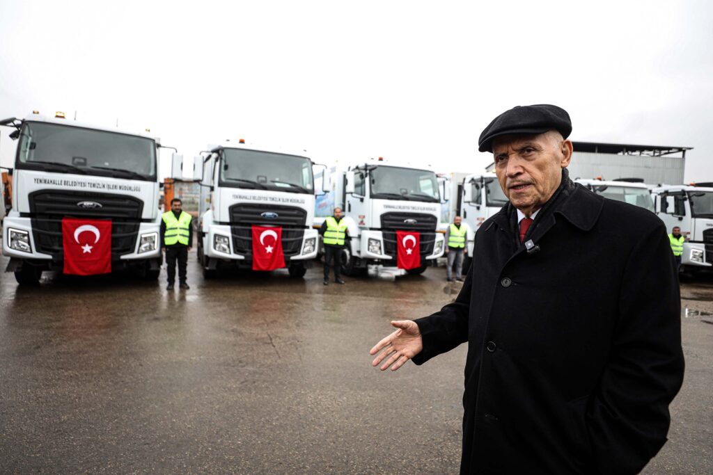 Yenimahalle belediyesi araç filosuna 22 yeni araç