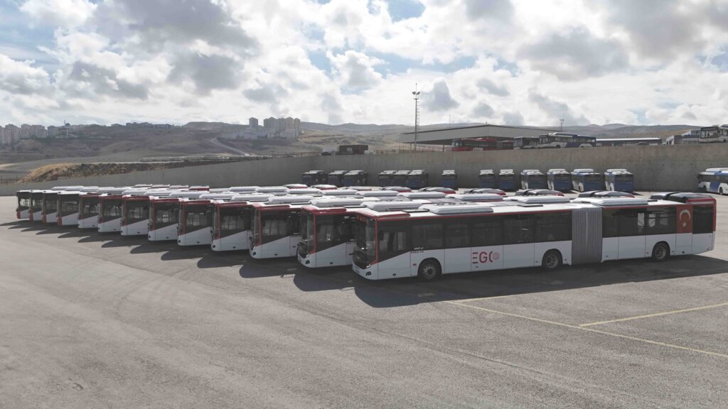 Ego otobüs filosu 13 yeni araçla güçlendi