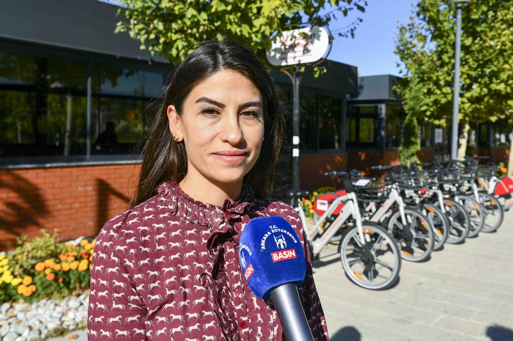 Ego E-Bisikletler Ankapark Ve Atatürk Çocukları Parkı’nda Kullanıma Açıldı Ceren boztepe 1