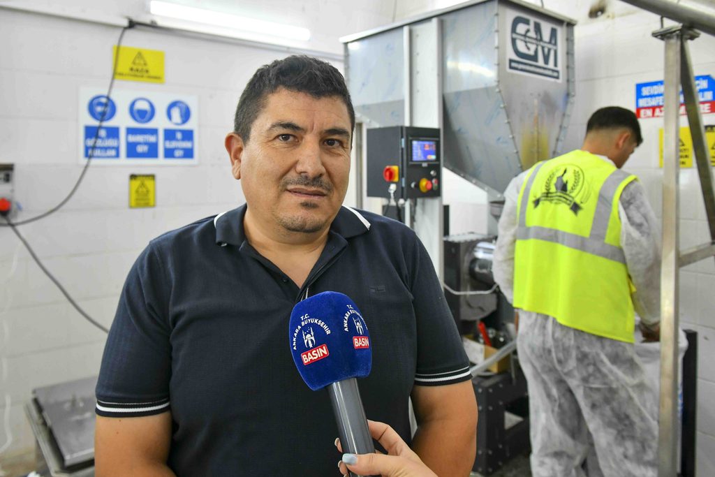 Şereflikoçhisar’da Aspir Üretimine Katma Değerli Destek Eyup bozkurt