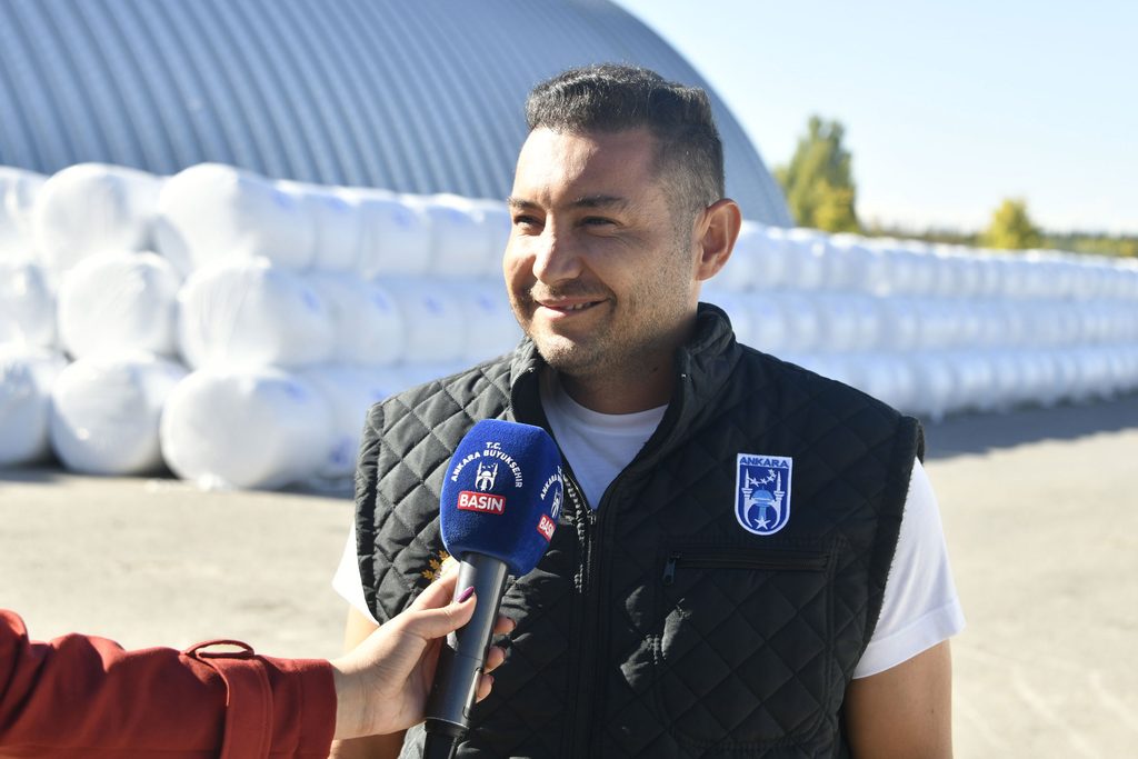Ata Çiftliği’nde Silajlık Mısır Hasadı Yapıldı Volkan dincer